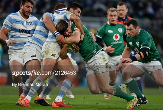 Ireland v Argentina - Autumn Nations Series Ireland v Argentina - Autumn Nations Series