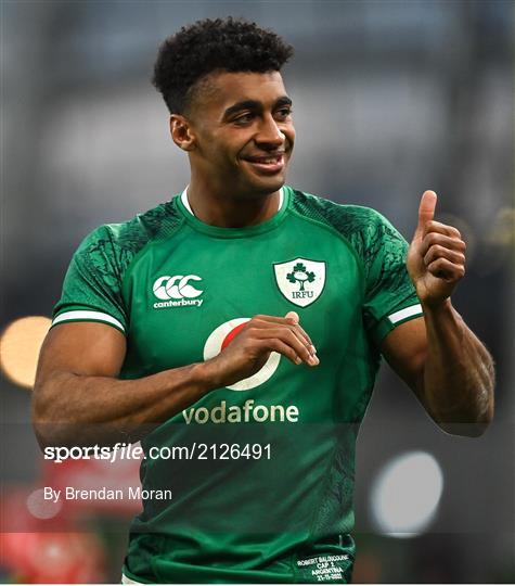 Ireland v Argentina - Autumn Nations Series Ireland v Argentina - Autumn Nations Series