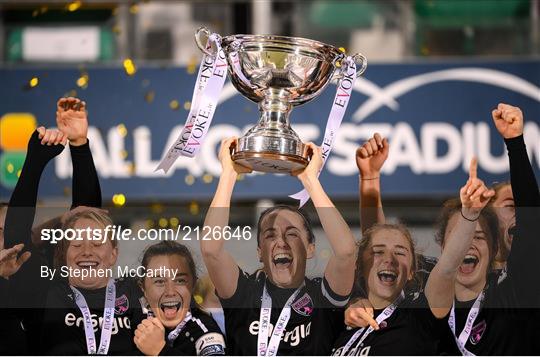 Wexford Youths v Shelbourne - 2021 EVOKE.ie FAI Women's Cup Final