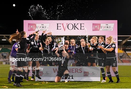 Wexford Youths v Shelbourne - 2021 EVOKE.ie FAI Women's Cup Final