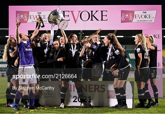 Wexford Youths v Shelbourne - 2021 EVOKE.ie FAI Women's Cup Final