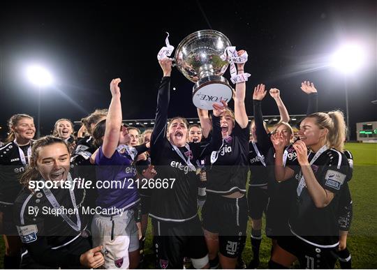 Wexford Youths v Shelbourne - 2021 EVOKE.ie FAI Women's Cup Final