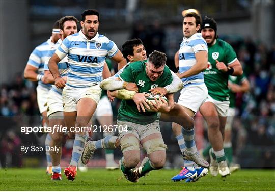 Ireland v Argentina - Autumn Nations Series Ireland v Argentina - Autumn Nations Series