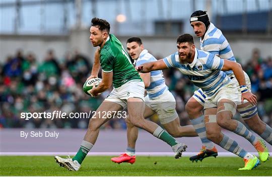 Ireland v Argentina - Autumn Nations Series Ireland v Argentina - Autumn Nations Series