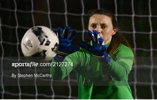 Republic of Ireland Women Press Conference & Training Session Republic of Ireland Women Press Conference & Training Session
