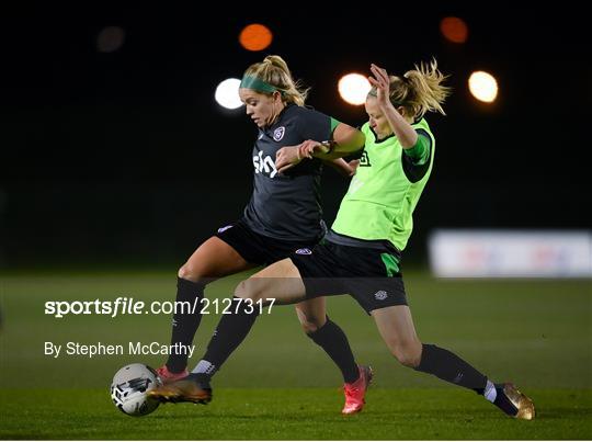 Republic of Ireland Women Training Session Republic of Ireland Women Training Session