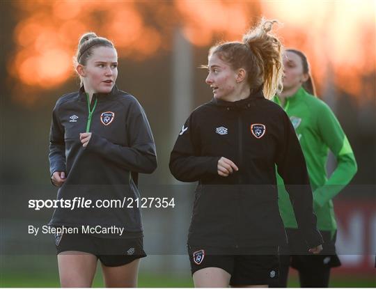Republic of Ireland Women Training Session Republic of Ireland Women Training Session