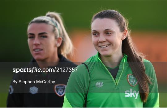 Republic of Ireland Women Training Session Republic of Ireland Women Training Session