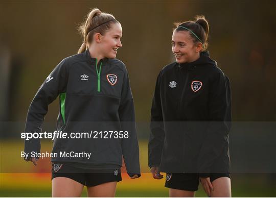 Republic of Ireland Women Training Session Republic of Ireland Women Training Session