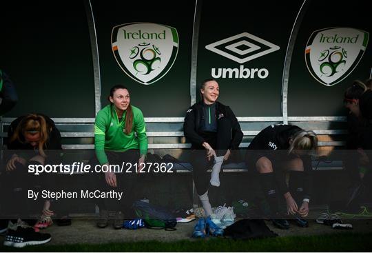 Republic of Ireland Women Press Conference & Training Session