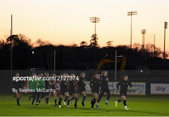 Republic of Ireland Women Training Session Republic of Ireland Women Training Session