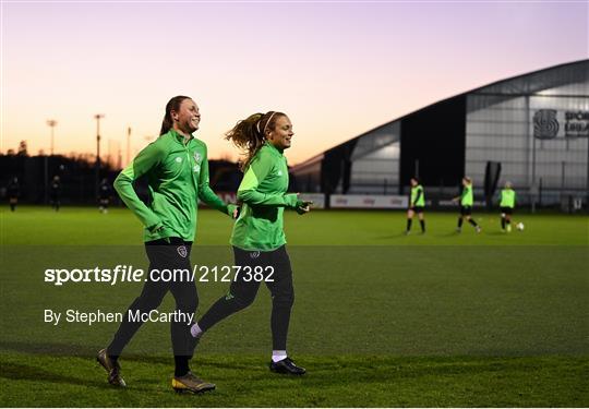 Republic of Ireland Women Training Session Republic of Ireland Women Training Session