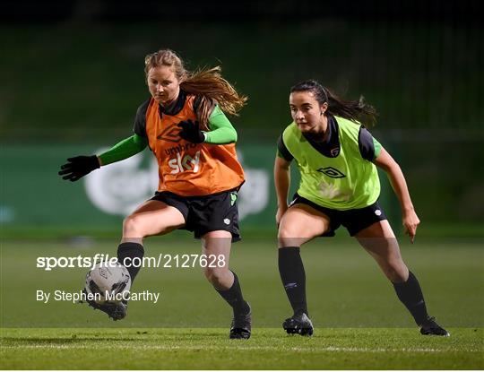 Republic of Ireland Women Training Session Republic of Ireland Women Training Session