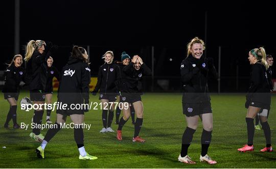 Republic of Ireland Women Press Conference & Training Session