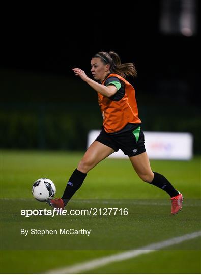 Republic of Ireland Women Press Conference & Training Session Republic of Ireland Women Press Conference & Training Session