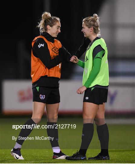 Republic of Ireland Women Press Conference & Training Session Republic of Ireland Women Press Conference & Training Session
