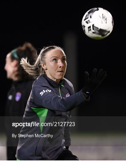 Republic of Ireland Women Press Conference & Training Session