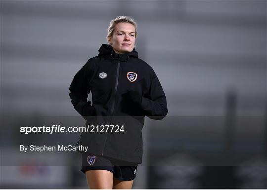 Republic of Ireland Women Press Conference & Training Session