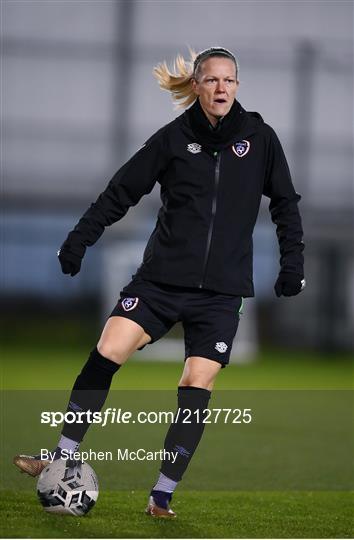 Republic of Ireland Women Press Conference & Training Session Republic of Ireland Women Press Conference & Training Session