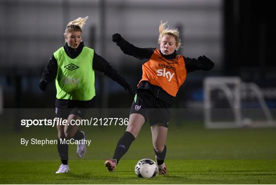 Republic of Ireland Women Press Conference & Training Session Republic of Ireland Women Press Conference & Training Session