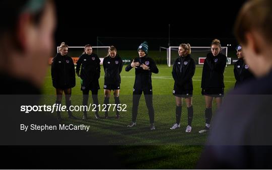 Republic of Ireland Women Press Conference & Training Session