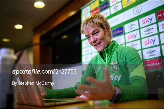 Republic of Ireland Women Press Conference & Training Session