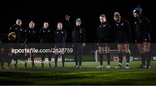 Republic of Ireland Women Press Conference & Training Session