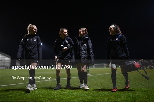 Republic of Ireland Women Press Conference & Training Session Republic of Ireland Women Press Conference & Training Session