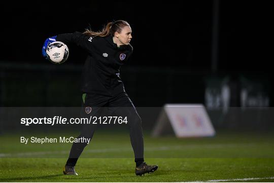 Republic of Ireland Women Press Conference & Training Session Republic of Ireland Women Press Conference & Training Session