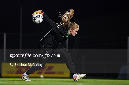 Republic of Ireland Women Press Conference & Training Session Republic of Ireland Women Press Conference & Training Session