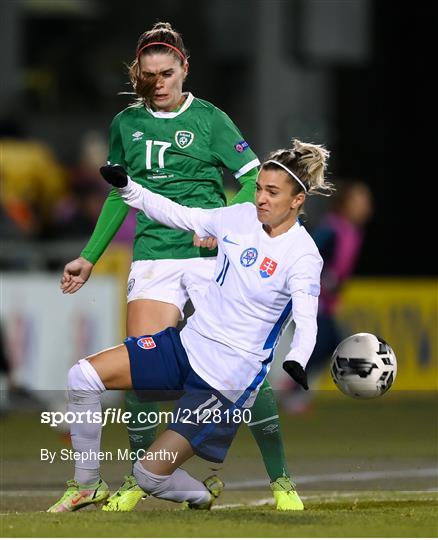 Republic of Ireland v Slovakia - FIFA Women's World Cup 2023 Qualifier Republic of Ireland v Slovakia - FIFA Women's World Cup 2023 Qualifier