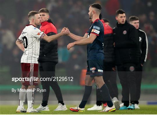 Bohemians v St Patrick's Athletic - Extra.ie FAI Cup Final Bohemians v St Patrick's Athletic - Extra.ie FAI Cup Final
