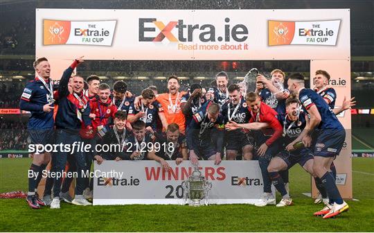 Bohemians v St Patrick's Athletic - Extra.ie FAI Cup Final