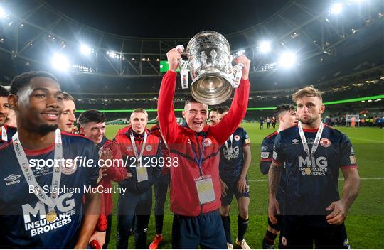 Bohemians v St Patrick's Athletic - Extra.ie FAI Cup Final