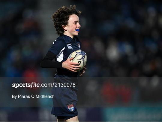 Bank of Ireland Half-Time Minis at Leinster v Ulster - United Rugby Championship