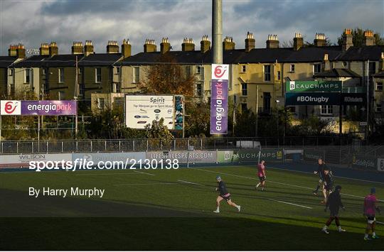 Leinster Rugby Squad Training