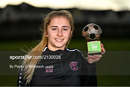 SSE Airtricity Women’s National League Player of the Month October 2021