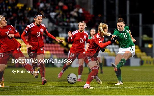 Republic of Ireland v Georgia - FIFA Women's World Cup 2023 Qualifier Republic of Ireland v Georgia - FIFA Women's World Cup 2023 Qualifier
