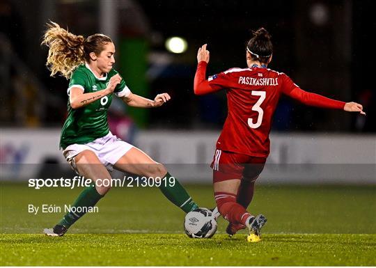 Republic of Ireland v Georgia - FIFA Women's World Cup 2023 Qualifier Republic of Ireland v Georgia - FIFA Women's World Cup 2023 Qualifier