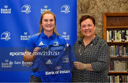 Leinster Rugby Womens Cap and Jersey Presentation