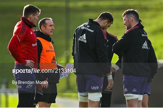 Munster Rugby Squad Training