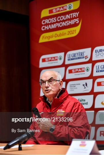 SPAR European Cross Country Championships Fingal-Dublin 2021 - Press Conference SPAR European Cross Country Championships Fingal-Dublin 2021 - Press Conference