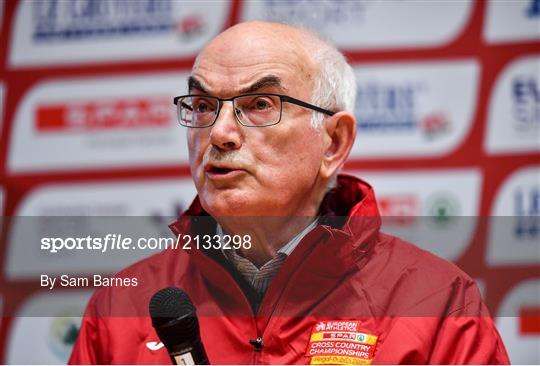 SPAR European Cross Country Championships Fingal-Dublin 2021 - Press Conference SPAR European Cross Country Championships Fingal-Dublin 2021 - Press Conference