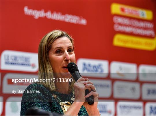 SPAR European Cross Country Championships Fingal-Dublin 2021 - Press Conference SPAR European Cross Country Championships Fingal-Dublin 2021 - Press Conference