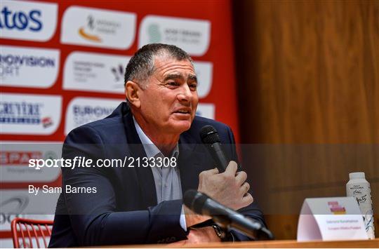 SPAR European Cross Country Championships Fingal-Dublin 2021 - Press Conference SPAR European Cross Country Championships Fingal-Dublin 2021 - Press Conference