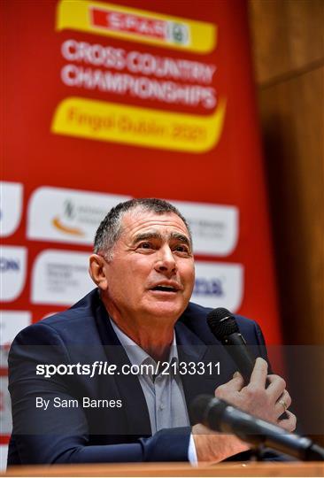 SPAR European Cross Country Championships Fingal-Dublin 2021 - Press Conference SPAR European Cross Country Championships Fingal-Dublin 2021 - Press Conference
