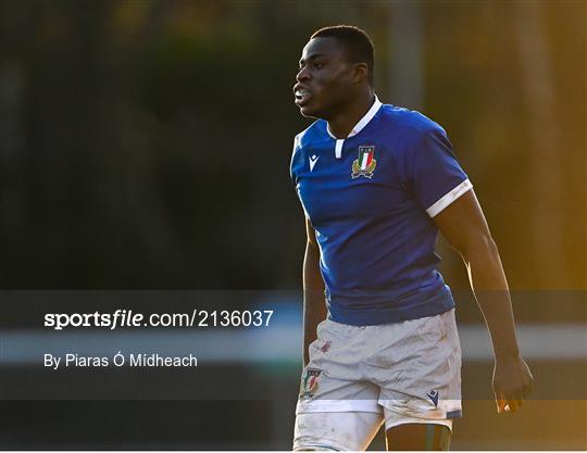 Ireland v Italy - U20's International Ireland v Italy - U20's International