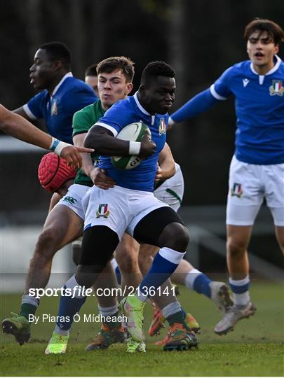 Ireland v Italy - U20's International