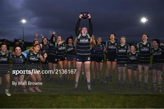 Dundalk RFC v Navan RFC - Bank of Ireland Leinster Rugby 18s Girls' Plate Final