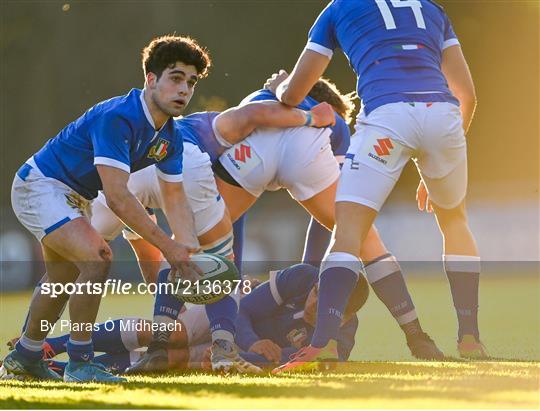 Ireland v Italy - U20's International Ireland v Italy - U20's International